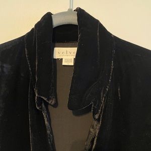 Velvet Viscose and silk top